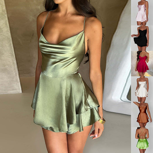 Robe Courte Dos Nu | Chic & Tendance